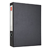 齐心（Comix） A1297  A4 55MM 办公必备磁扣式PVC档案盒 黑