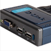 友讯 D-Link DKVM-22U 2端口USB接口桌面型KVM切换器