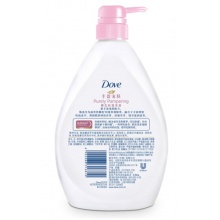 多芬(Dove)沐浴露1000g 椰乳和蔓茉莉沐浴乳