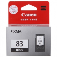 佳能（Canon）PG-83 墨盒 黑色 适用E618