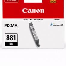佳能（Canon）CLI-881 BK 墨盒 黑色(适用S9180/TS8180/TS6180/TR8580)
