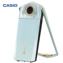 卡西欧（CASIO）EX-TR750 数码相机（3.5英寸大屏、双LED灯，天使之眼）美颜自拍神器 静谧黑