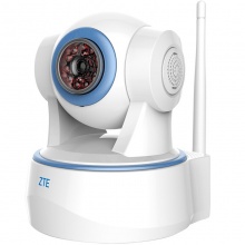 中兴（ZTE）小兴看看Blue 云存储三个月免费 360°智能网络摄像机 wifi无线监控摄像头 看家看店 高清夜视