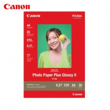 佳能 PP-208 270g高级光面照片纸 喷墨打印机相纸 A4（每包20张）