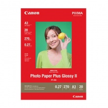 佳能 PP-208 270g高级光面照片纸 喷墨打印机相纸 A3（每包20张）