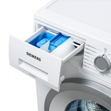 西门子 (SIEMENS) 8公斤 变频 滚筒洗衣机 缓震降噪 筒清洁 加漂洗 （白色） XQG80-WM12N1600W