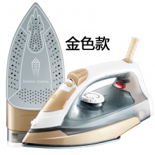 乾越（qianyue） 家用蒸汽电熨斗手持式迷你电烫斗小型便携式烫衣服熨烫机 高贵金