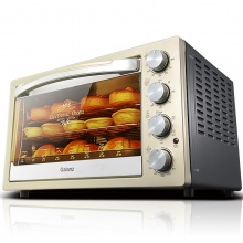 格兰仕（Galanz）家用电烤箱42升 独立控温 旋转烤叉 炉灯 热风循环 X1