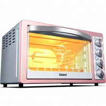 格兰仕（Galanz）家用电烤箱32升 独立控温 旋转烤叉 炉灯 热风循环 K1H