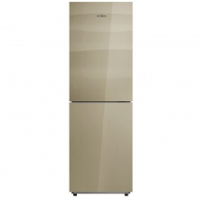 美的（Midea） BCD-268WGM 双门冰箱 小型家用风冷无霜电冰箱 静音节能 268升 晨光金