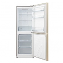 美的（Midea） 金色两门双门家用小型冰箱207升风冷无霜电脑控温 BCD-207WM