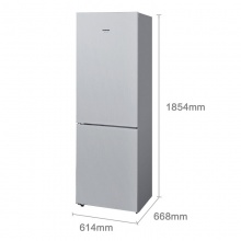 西门子（SIEMENS） KG33NV24EC 321升风冷无霜大容量两门冰箱（银色）