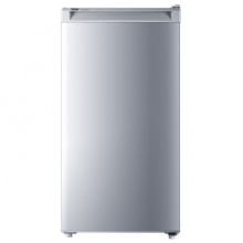 海尔（Haier）冰箱BD-148DL匀冷立式冷柜免除化霜烦恼16.5KG大冷冻力一级能耗纯冷冻冰箱 自然灰 单开门冰柜