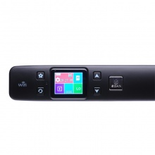 亚伯兰 扫描仪 便携式 手持式A4扫描笔彩色书刊 零边距 高速扫描无线高清 书籍文件办公 黑色WIFI版