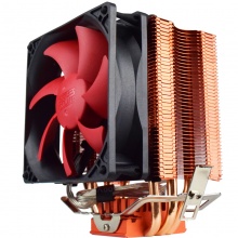超频三（PCCOOLER）红海10增强版 CPU散热器（多平台/3热管/9CM风扇/附带硅脂）
