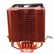 超频三（PCCOOLER）红海10增强版 CPU散热器（多平台/3热管/9CM风扇/附带硅脂）