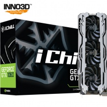 映众 GeForce GTX1060 X3冰龙海量版 ICHILL 1771/8000MHz 6GB/192Bit GDDR5 PCI-E 吃鸡显卡