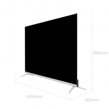 创维（Skyworth）65H7 65英寸全面屏人工智能HDR 4K超高清智能网络液晶电视机(银色)