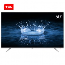 TCL 50A860U 50英寸32核人工智能 超智慧 超薄4K 超高清电视机（银色）