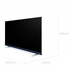 TCL 60Q1 60英寸32核人工智能 超薄全面屏HDR4K电视机（银色）