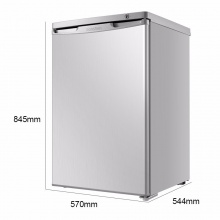 容声(Ronshen) 86升 家用立式冷冻柜 高端冰柜冰箱 茶叶柜 母乳储存柜 分层抽屉 一级能效BD-86KTE