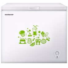 容声(Ronshen) 205升 冷藏冷冻转换冰柜 单温冰箱 家用商用冷柜 BD/BC-205MB