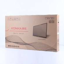 康佳（KONKA）LED55X9 55英寸 7.9mm纤薄金属机身 无边全面屏 42核人工智能2.0 前置音响 4K平板电视机