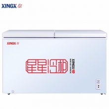 星星（XINGX） BCD-315JE 双温双箱冰柜大冷冻小冷藏 卧式冰箱315升双温柜