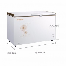 美菱(MeiLing) BC/BD-350DTT 350L 家用冷柜卧室冷柜 白 白色