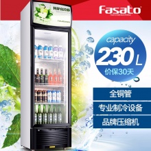 凡萨帝（Fasato） 展示柜 冷藏柜 水果保鲜柜立式冰柜冷柜商用冰箱饮料柜 SC-239 直冷+顺丰配送