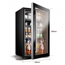 凡萨帝（Fasato） 冰吧酒柜家用迷你单门茶叶柜冷藏柜保鲜柜饮料展示柜小冰箱