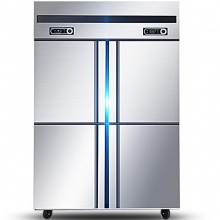 凡萨帝（Fasato） 商用四六门冰柜 立式冷藏冷冻保鲜 展示柜冷柜 不锈钢对开门冰箱 四门商用冰箱 四门不锈钢（840升） 全冷藏