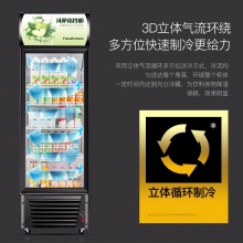 凡萨帝（Fasato） 展示柜 冷藏柜 水果保鲜柜立式冰柜冷柜商用冰箱饮料柜 LC-338W（338L）