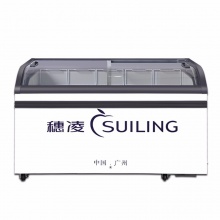 穗凌（SUILING） WD4-538超市组合岛柜卧式冰箱商用冰柜冷冻冷藏展示柜538升