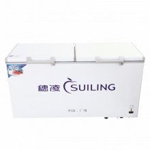 穗凌（SUILING） BD-399卧式商用冷柜双门大型冰柜保鲜冷冻饮料家用冰箱低温冻柜