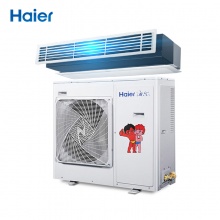 海尔（Haier）家用 中央空调 风管机一拖一 空调 三菱压缩机内机18cm自清洁变频冷暖 3匹 KFRd-72NW/58DBA22