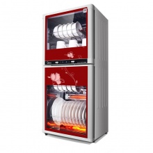 美的（Midea） 家用二星级 100系列立式消毒柜/碗柜MXV-ZLP100K03 红色