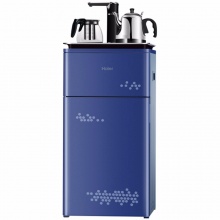 海尔（Haier）茶吧机家用自动上水冷热型办公室速热立式制冷饮水机 立式茶吧YD1683