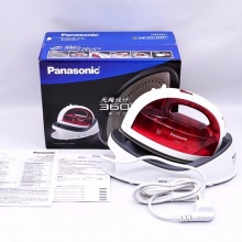 松下（Panasonic）家用无绳电熨斗 手持迷你蒸汽挂烫机 挂烫蒸汽机 红色NI-WL30 喷射蒸汽