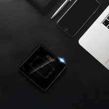 创思奇(CSQ) C9Plus投影仪 家用办公高清智能wifi 便携迷你微型1080p手机投影机 幻夜黑 标配版