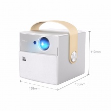 极米（XGIMI）CC 家用 投影机 投影仪（720P高清分辨率 JBL音响 自动对焦 手机/微型/便携投影）