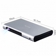小帅（Xshuai）iBox Pro 雅致银 BP2102Z 商用套装版 投影机 投影仪（9200mAH锂电 手机/微型/便携投影 ）