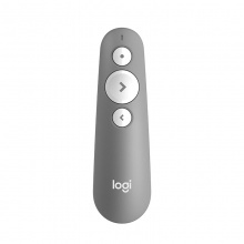 罗技（Logitech）R500 激光笔 翻页笔 无线蓝牙双连 Mac iOS兼容 灰色