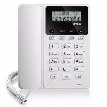 ★步步高电话机HCD213 免电池 一键铃声免扰 白色