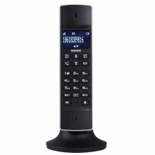 飞利浦（PHILIPS）DCTG3301 数字单无绳电话机单头机 黑色