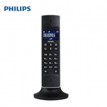 飞利浦（PHILIPS）DCTG3301 数字单无绳电话机单头机 黑色