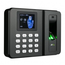 中控智慧（ZKTeco） ZK3960 彩屏指纹考勤机打卡签到机器上班科技识别机器 黑色 标配+电子发票(纸质联系客服)