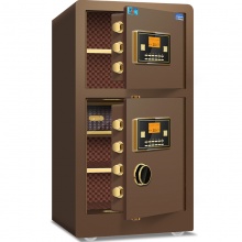 虎牌 （TIGER）双保险保管柜/箱BGX-M/D-80S 双门办公家用 电子密码锁