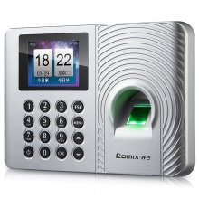 齐心（Comix）ES1500 智能彩屏语音指纹考勤机 脱机考勤 大指纹容量 操作简单高速打卡机