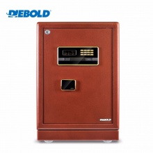 迪堡 保险柜办公电子密码锁中大型财务保险箱家用床头柜3C认证D-60X1 深红色